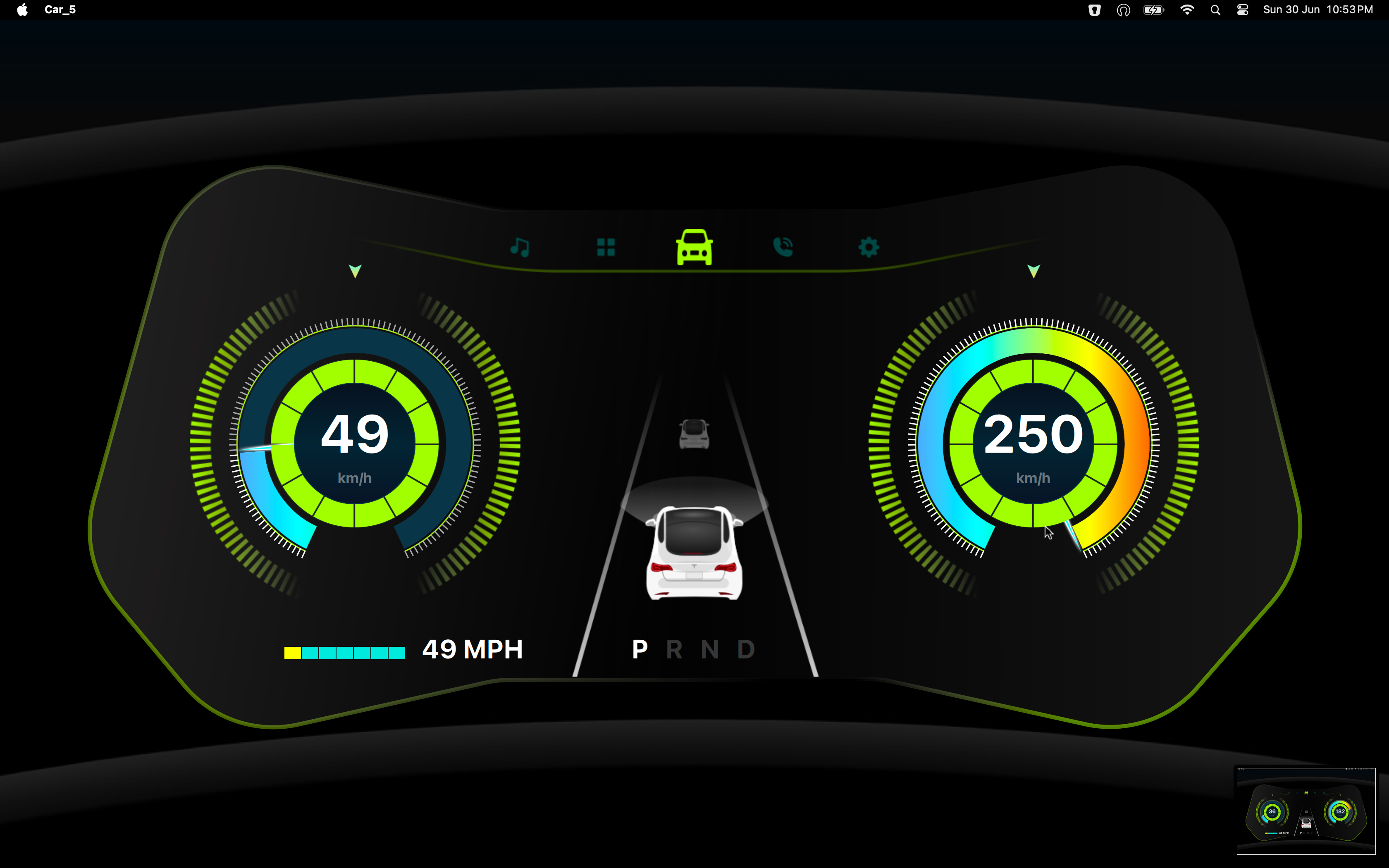 Media & Audio Controls Qt/QML interface screenshot